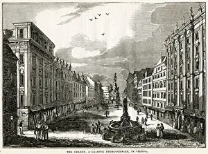Plague Prints: Graben in Vienna