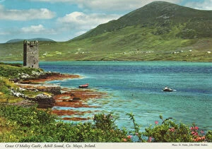 Card Gallery: Grace O Malleys Castle, County Mayo, Republic of Ireland