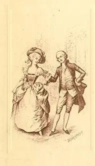 Graces Prints: Graces of Yesteryear - Dancing couple