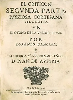 GRACIAN, Baltasar (1601-1658)