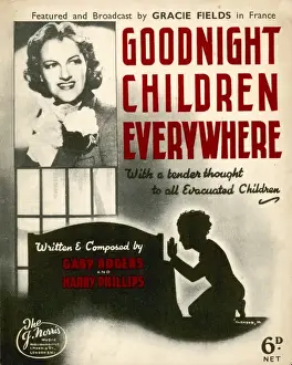 Evacuated Prints: Gracie Fields / Goodnight