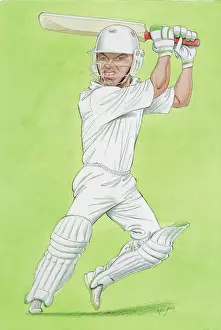 Hick Prints: Graeme Hick - England cricketer