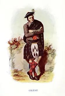 Graeme, Traditional Scottish Clan Costume