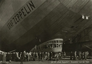 Graf Zeppelin on Ground
