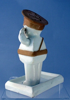 Images Dated 3rd February 2012: Grafton china figure of a baby dressed as a WWI Tommy