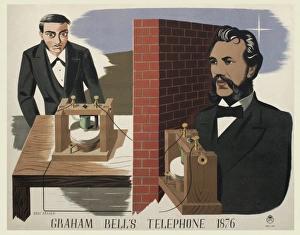 Images Dated 29th May 2012: Graham Bells Telephone