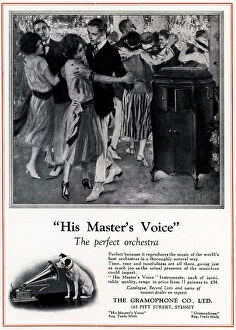 Voice Collection: The Gramaphone Co, His Masters Voice Advert