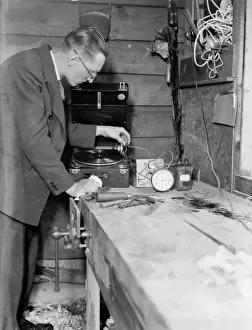 Gramophone Alarm Clock