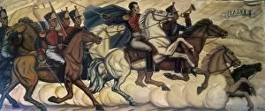 Peru Gallery: Gran Colombia-Peru War. Tarqui Battle of the February