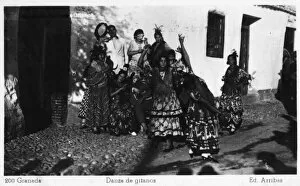 Andalucia Collection: Granada - Dancers of the Gitanos