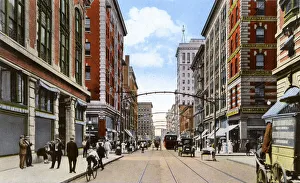Images Dated 6th November 2018: Granby Street, Norfolk, Virginia, USA