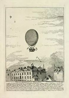 1784 Collection: Grand Aerostatic Balloon, Little Chelsea