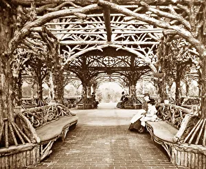 Arbour Prints: The Grand Arbour, Central Park, New York USA