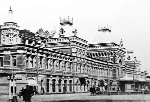 Novgorod Prints: Grand Bazaar, Novgorod, Russia, early 1900s