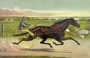 The grand California trotting mare Sunol record 2: 10 1 / 2 at
