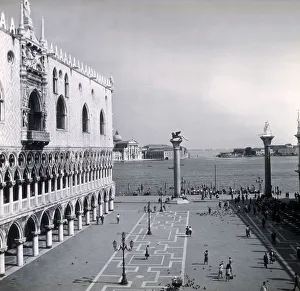 Images Dated 7th May 2021: The Grand Canal on the Piazzetta San Marco