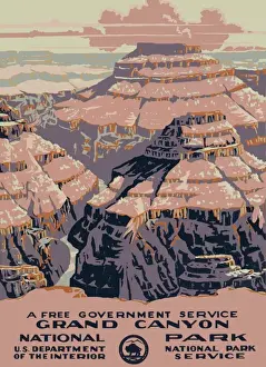 Administration Prints: Grand Canyon National Park, a free government service