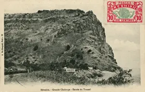 Reunion Prints: Grand Chaloupe Tunnel - Island of Reunion - Indian Ocean