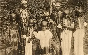 Necklaces Prints: Grand Chief Bernando and Family - Central African Republic
