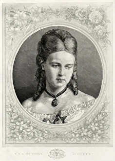 Alexandrovna Gallery: Grand Duchess Maria Alexandrovna of Russia