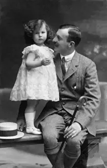 Grand Duke Kirill of Russia with his daughter Marie