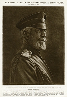 Images Dated 13th October 2017: The Grand Duke Nicholas Nicolaievitch