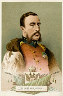 Nikolayevich Collection: Grand Duke Nikolai