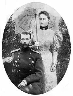 Alexandrovich Gallery: The Grand Duke Sergius of Russia with his wife Princess Eliz