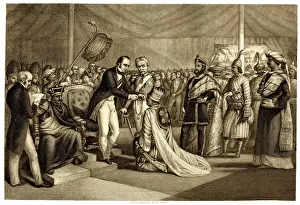 Grand Durbar at Cawnpore, November 1859