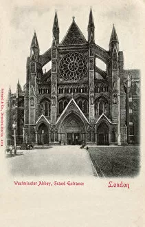Buttresses Gallery: The Grand Entrance of Westminster Abbey, London