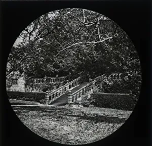 Images Dated 3rd July 2019: Grand garden stairs