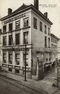 Grand Hotel, 41 Rue St Jacques, Bruges, Belgium