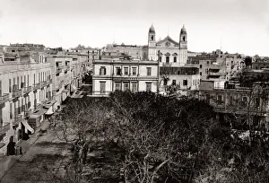 Alexandria Prints: Grand Hotel Abbat, Alexandria, Egypt, c. 1880 s