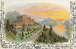 Grand Hotel, Axenstein, Morschach, Switzerland