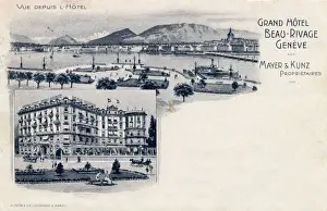 Proprietors Prints: Grand Hotel Beau-Rivage, Geneva, Switzerland