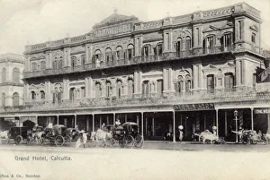 Hotels Collection: Grand Hotel, Chowringhee Road, Calcutta, India