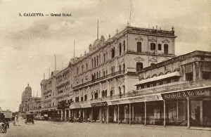 Grand Hotel, Chowringhee Road, Calcutta, India