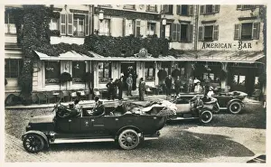Valais Prints: Grand Hotel Couronnes et Poste, Brigue, Switzerland
