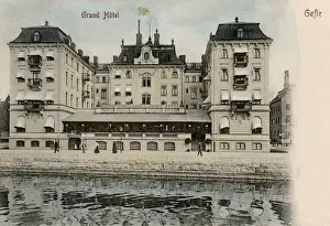 Symmetrical Prints: Grand Hotel, Gefle (Gavle), Gavleborg, Sweden