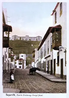 Puerto Prints: Grand Hotel, Puerto Orotava, Tenerife, Canary Islands