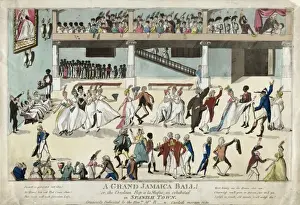 A Grand Jamaica ball! or the Creolean hop a la muftee; as ex