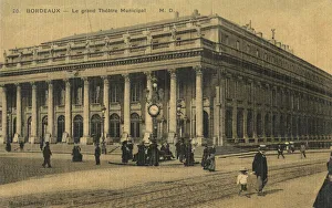 Bordeaux Gallery: The Grand Municipal Theatre - Bordeaux, France