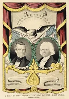 Presidential Prints: Grand, National, Democratic Banner
