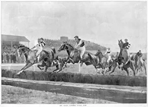 1897 Collection: Grand National Waterjump