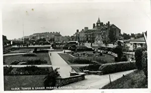 Skegness Prints: Grand Parade Gardens, Skegness, Lincolnshire