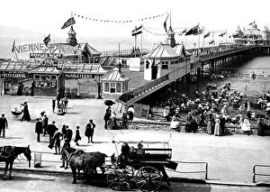 Mare Collection: Grand Pier, Weston Super Mare early 1900's