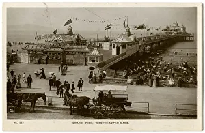 Viennese Gallery: Grand Pier, Weston-Super-Mare, Somerset