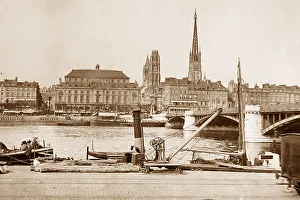Pont Prints: Grand Pont, Rouen, France