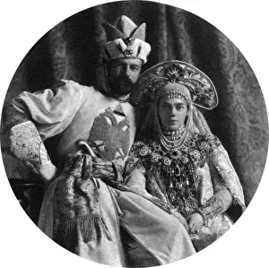 Grand Prince Alexander Mikhailovich and Grand Princess Kseni