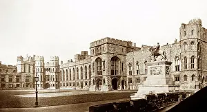 Grand Quadrangle, Windsor Castle, Victorian period